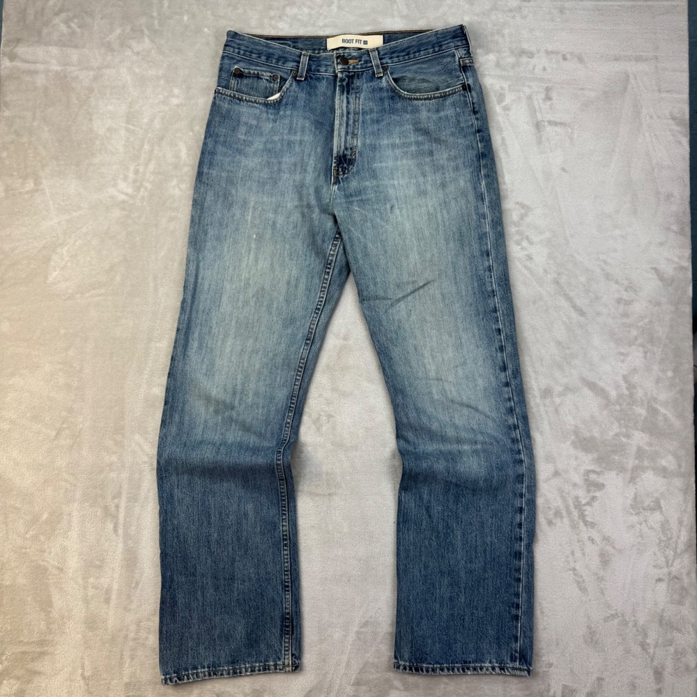 Vintage Gap Jeans Mens 34 x 34 Bootcut Medium Wash 100 Cotton Blue Denim Y2K